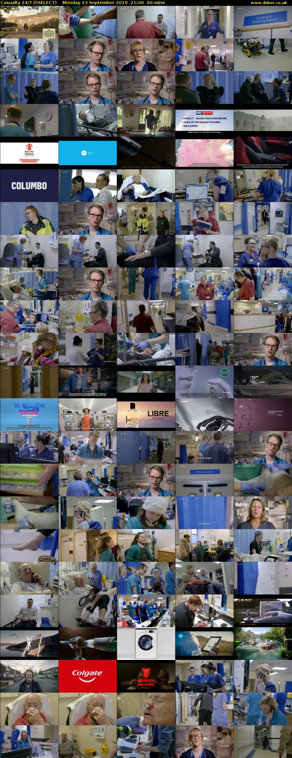 Casualty 24/7 (5SELECT) Monday 23 September 2019 21:00 - 22:00