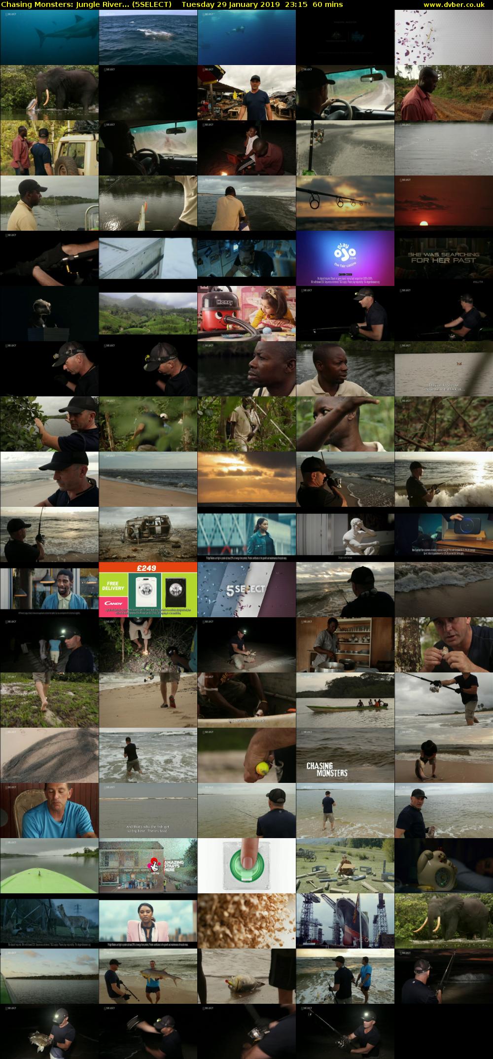 Chasing Monsters: Jungle River... (5SELECT) Tuesday 29 January 2019 23:15 - 00:15