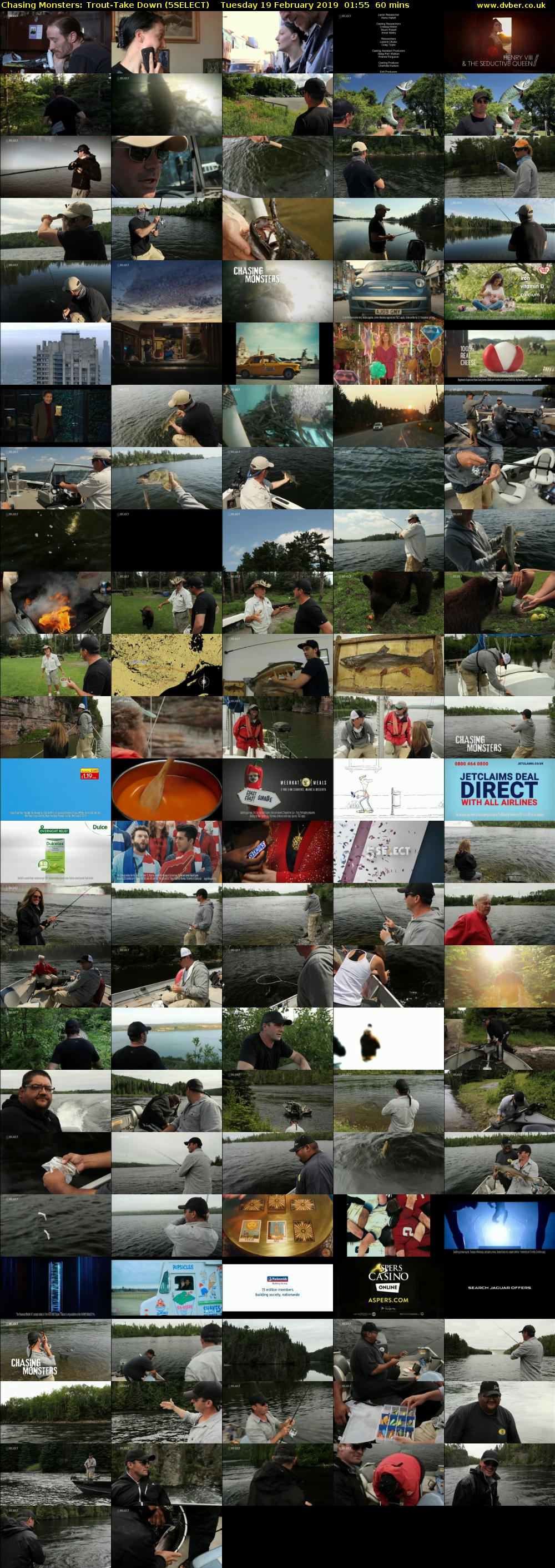 Chasing Monsters: Trout-Take Down (5SELECT) Tuesday 19 February 2019 01:55 - 02:55