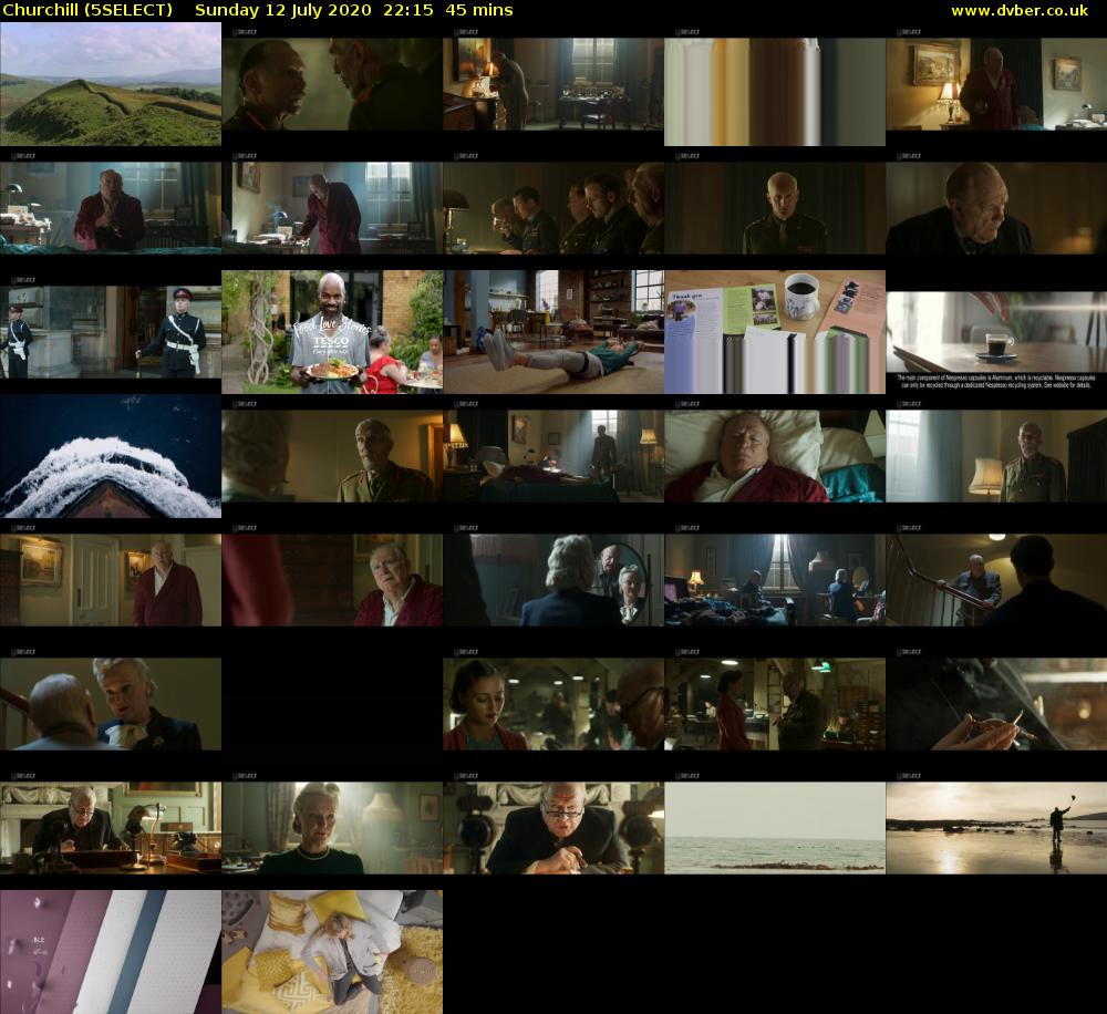 Churchill (5SELECT) Sunday 12 July 2020 22:15 - 23:00