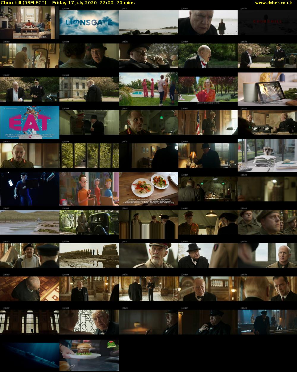 Churchill (5SELECT) Friday 17 July 2020 22:00 - 23:10
