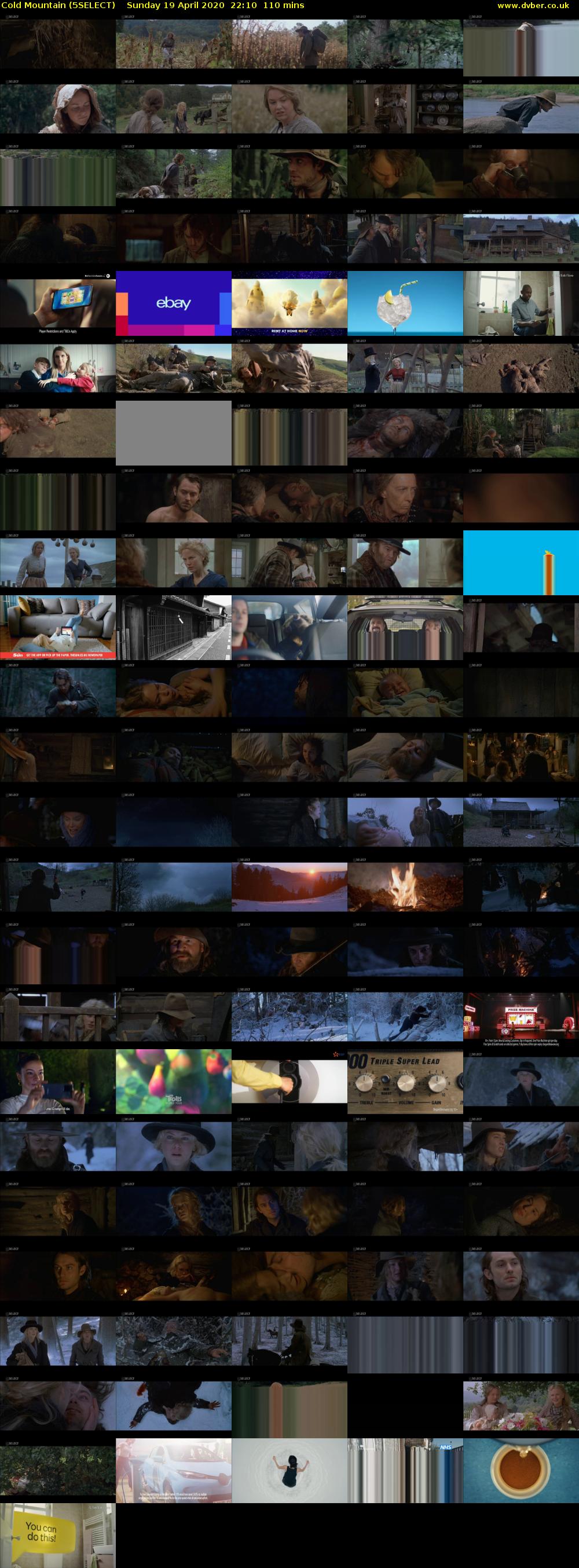 Cold Mountain (5SELECT) Sunday 19 April 2020 22:10 - 00:00