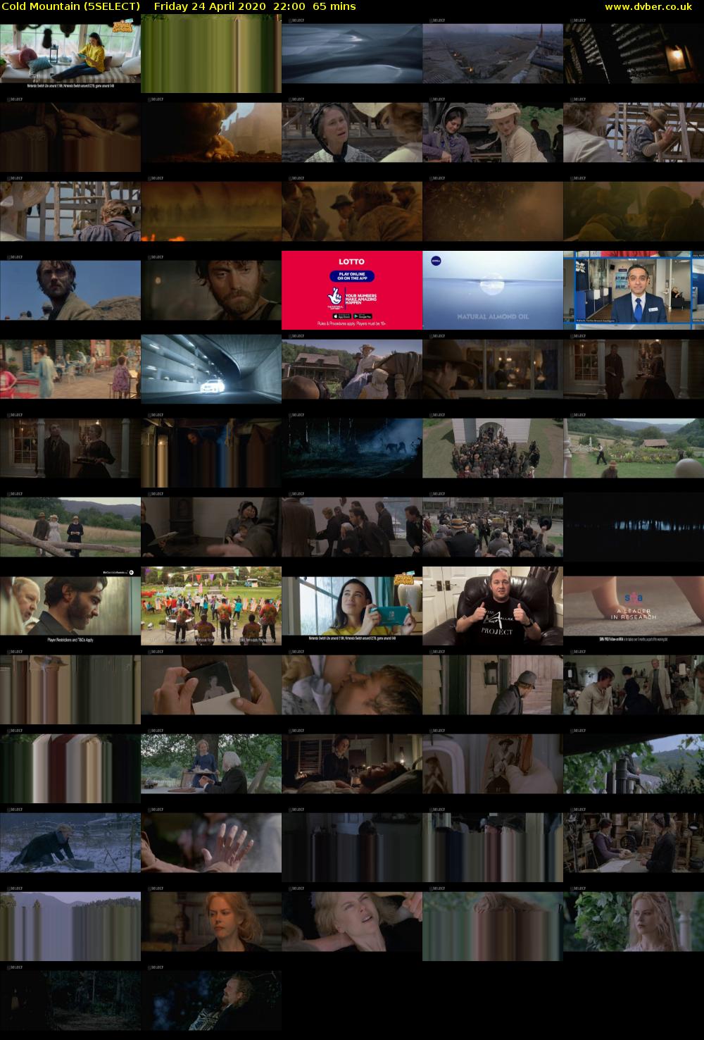Cold Mountain (5SELECT) Friday 24 April 2020 22:00 - 23:05