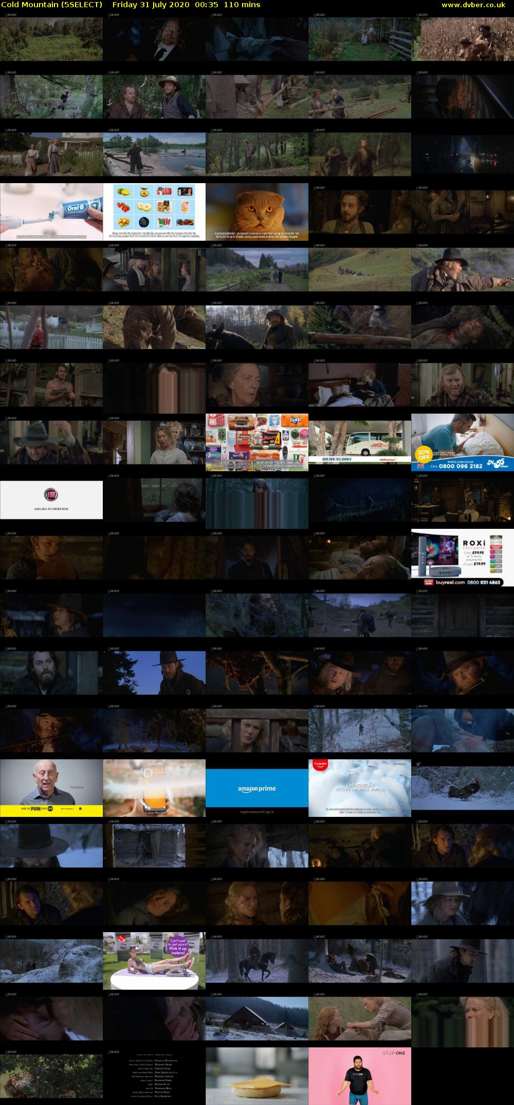 Cold Mountain (5SELECT) Friday 31 July 2020 00:35 - 02:25