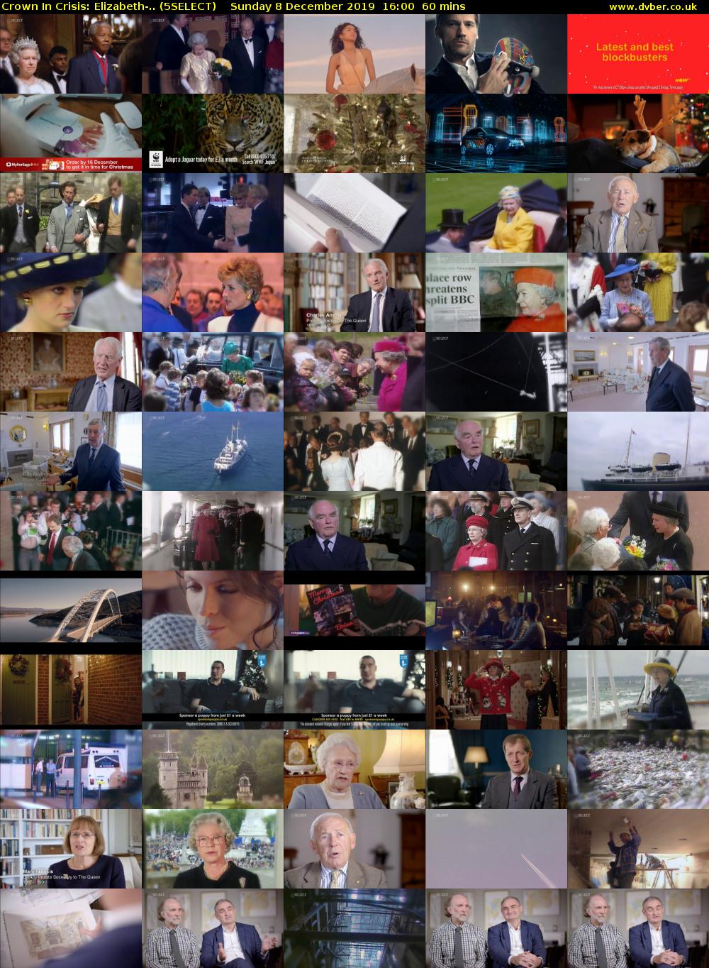 Crown In Crisis: Elizabeth-.. (5SELECT) Sunday 8 December 2019 16:00 - 17:00