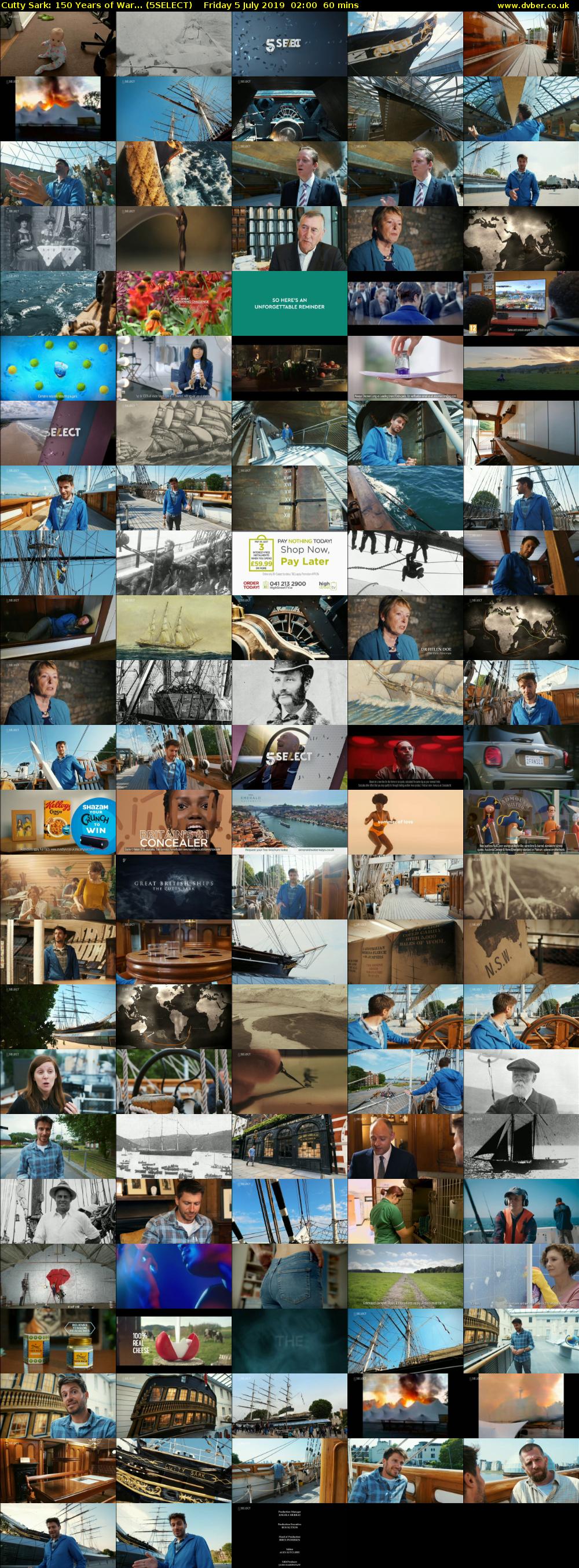 Cutty Sark: 150 Years of War... (5SELECT) Friday 5 July 2019 02:00 - 03:00