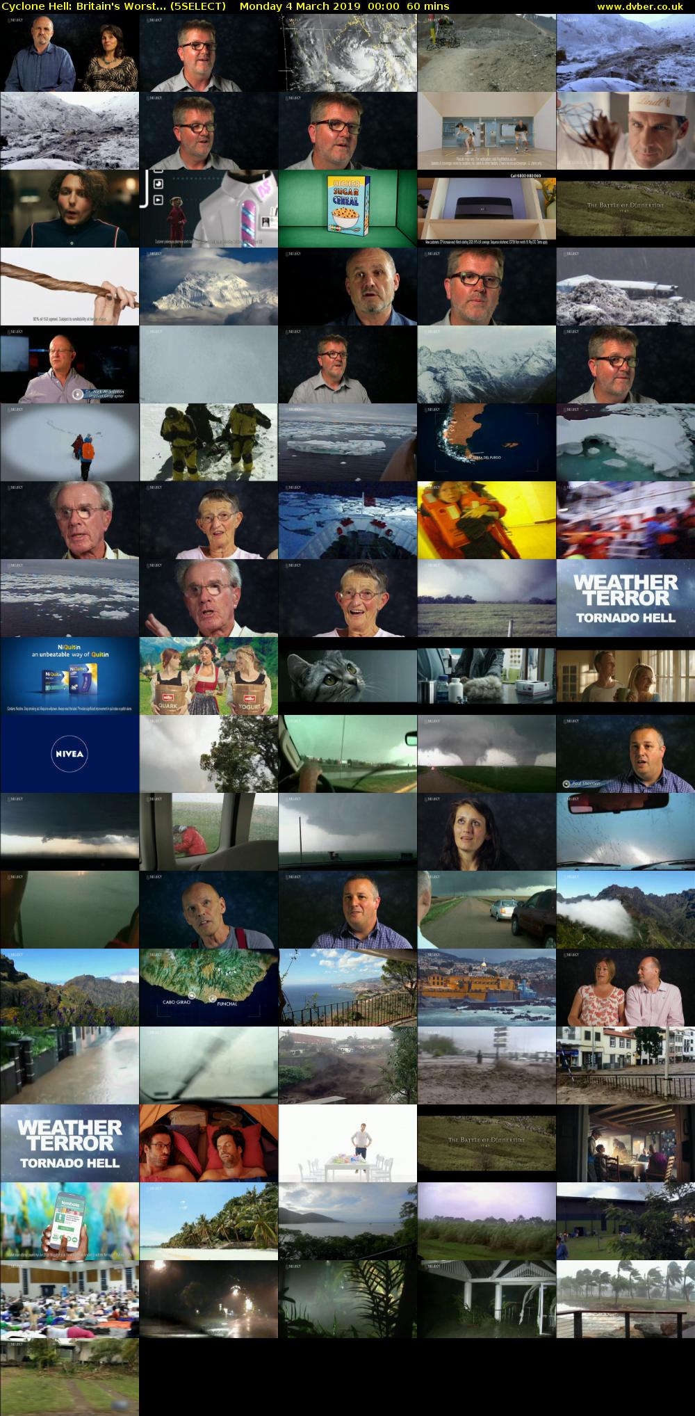 Cyclone Hell: Britain's Worst... (5SELECT) Monday 4 March 2019 00:00 - 01:00