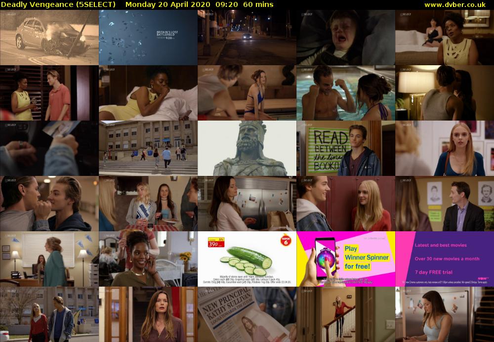 Deadly Vengeance (5SELECT) Monday 20 April 2020 09:20 - 10:20