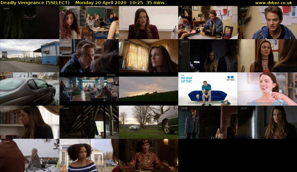 Deadly Vengeance (5SELECT) Monday 20 April 2020 10:25 - 11:00