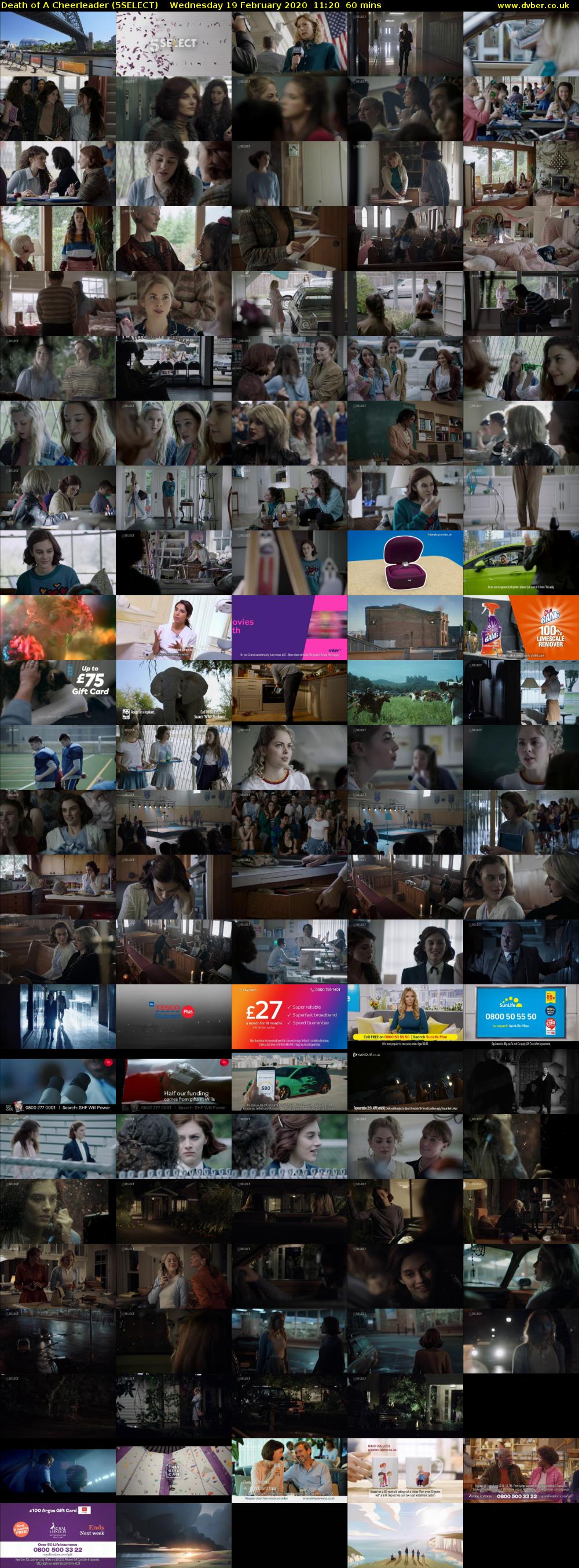 Death of A Cheerleader (5SELECT) Wednesday 19 February 2020 11:20 - 12:20