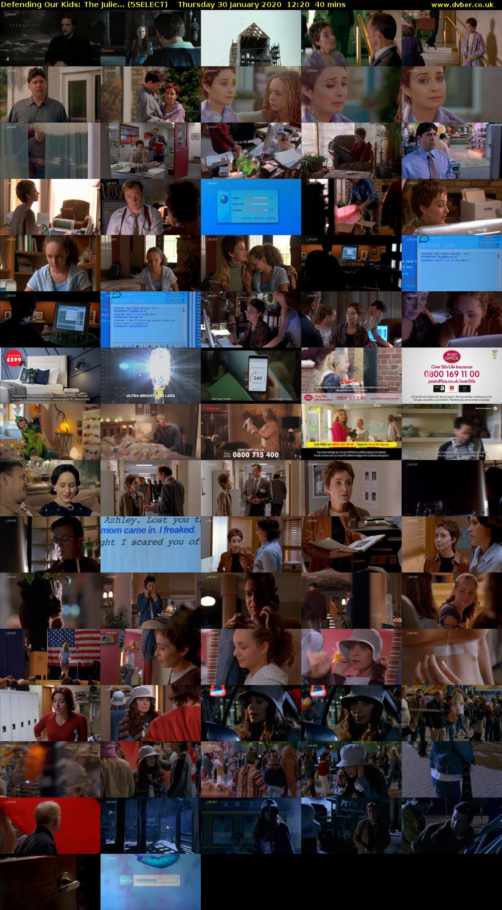 Defending Our Kids: The Julie... (5SELECT) Thursday 30 January 2020 12:20 - 13:00