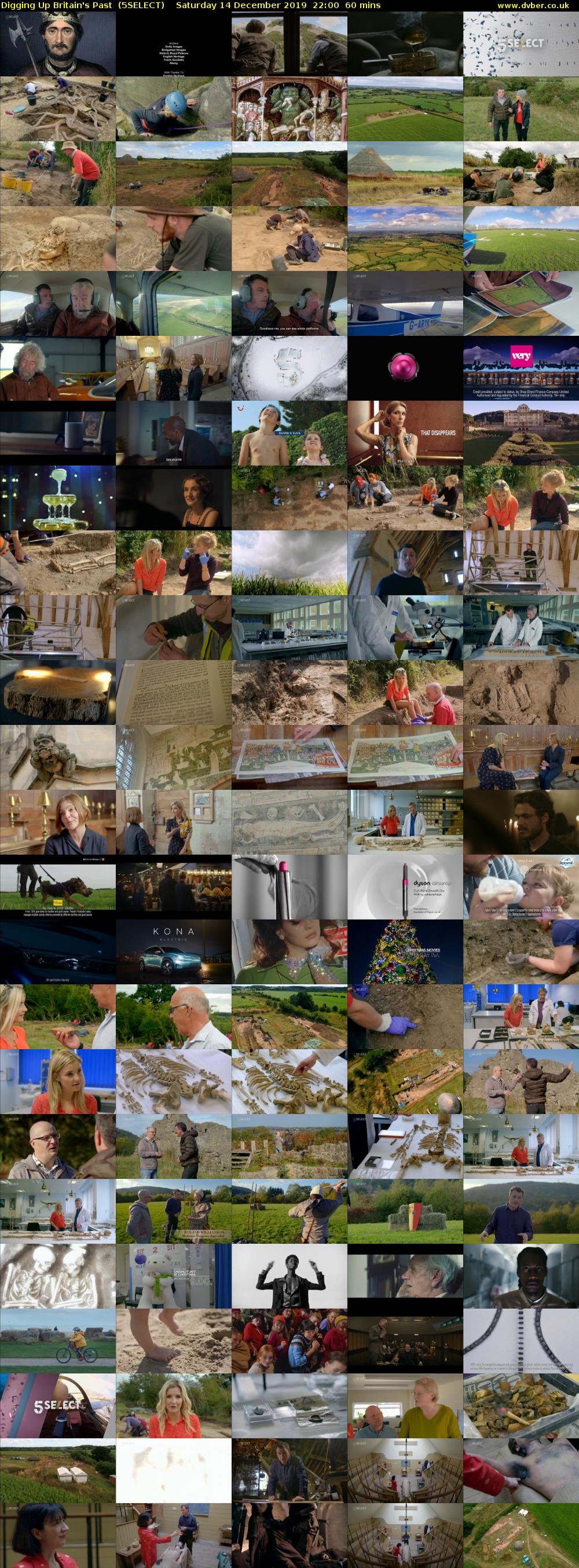 Digging Up Britain's Past  (5SELECT) Saturday 14 December 2019 22:00 - 23:00