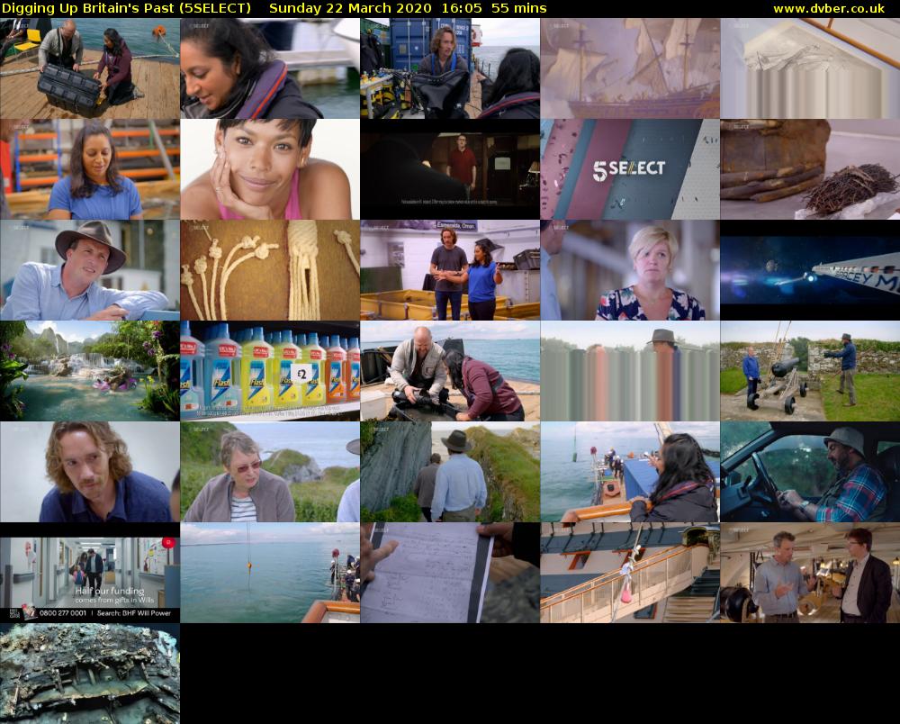 Digging Up Britain's Past (5SELECT) Sunday 22 March 2020 16:05 - 17:00