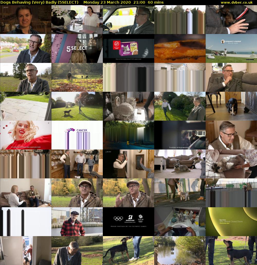 Dogs Behaving (Very) Badly (5SELECT) Monday 23 March 2020 21:00 - 22:00