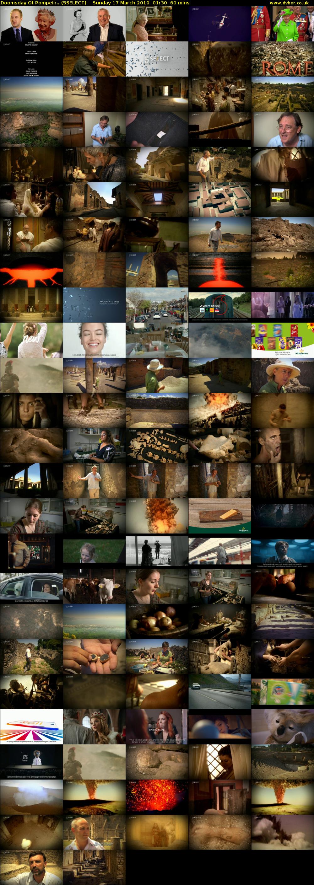 Doomsday Of Pompeii:.. (5SELECT) Sunday 17 March 2019 01:30 - 02:30