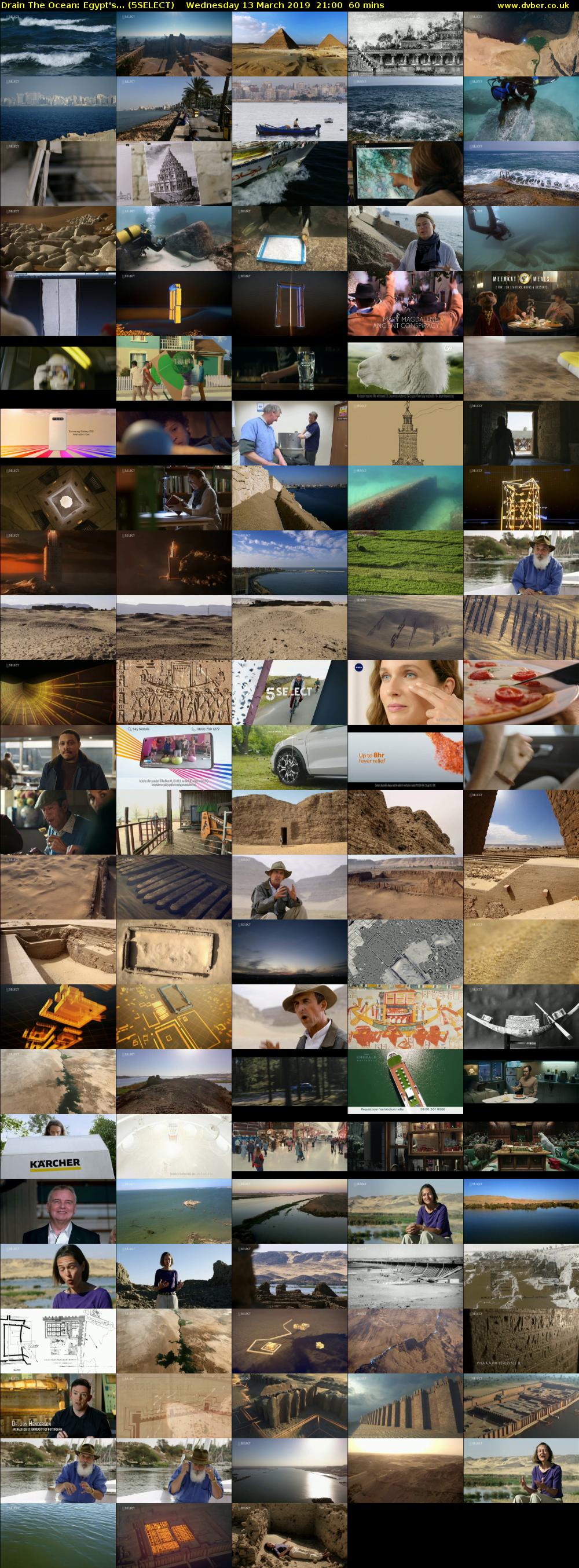 Drain The Ocean: Egypt's... (5SELECT) Wednesday 13 March 2019 21:00 - 22:00