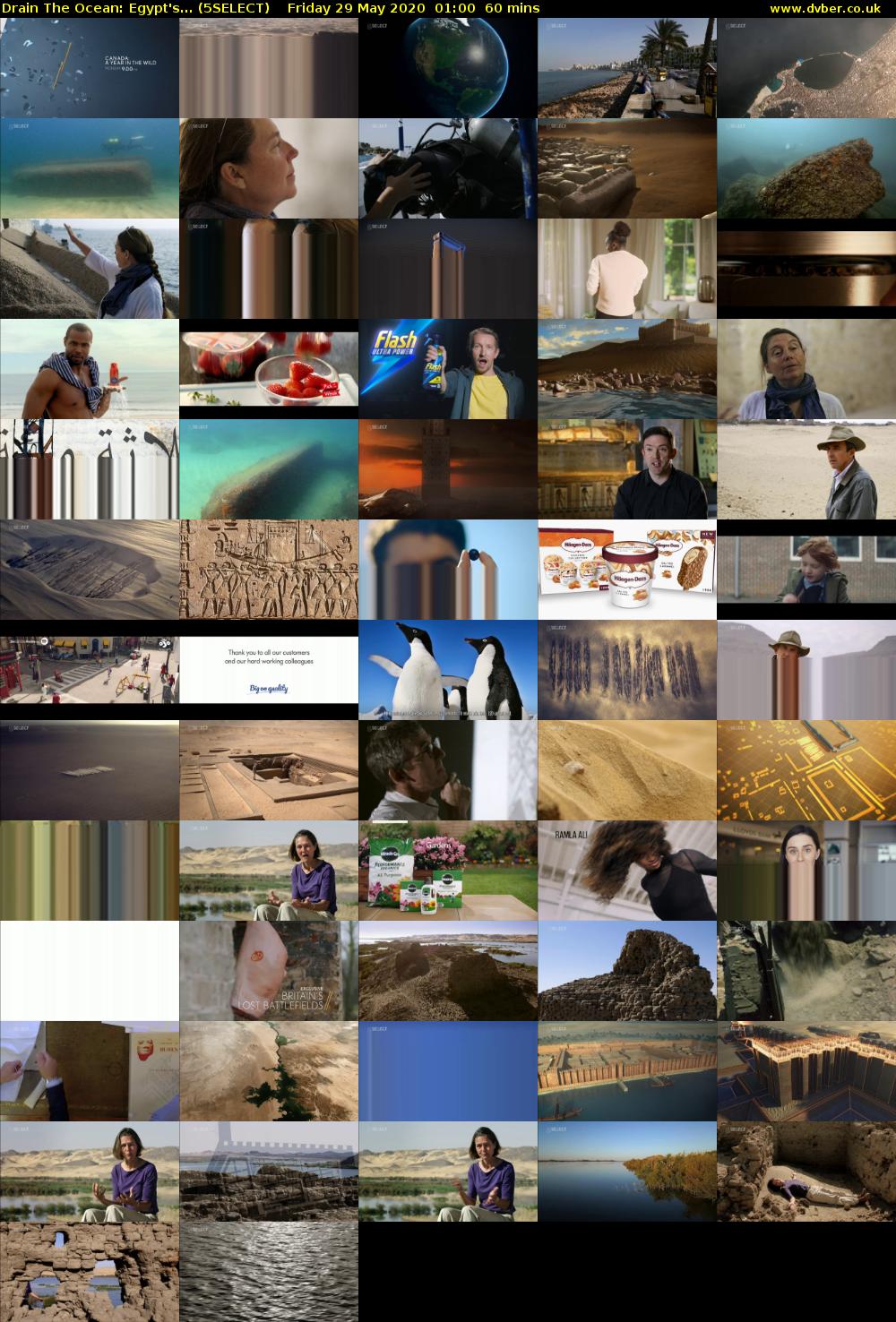 Drain The Ocean: Egypt's... (5SELECT) Friday 29 May 2020 01:00 - 02:00