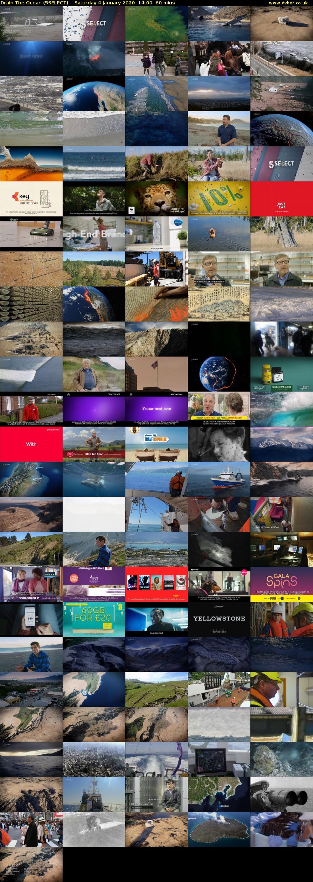 Drain The Ocean (5SELECT) Saturday 4 January 2020 14:00 - 15:00
