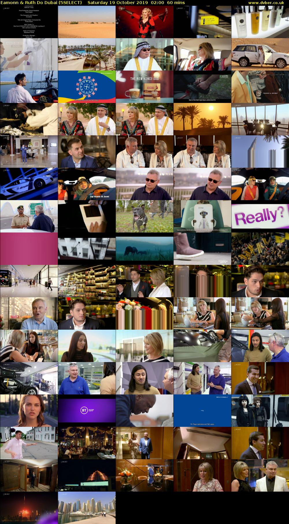 Eamonn & Ruth Do Dubai (5SELECT) Saturday 19 October 2019 02:00 - 03:00