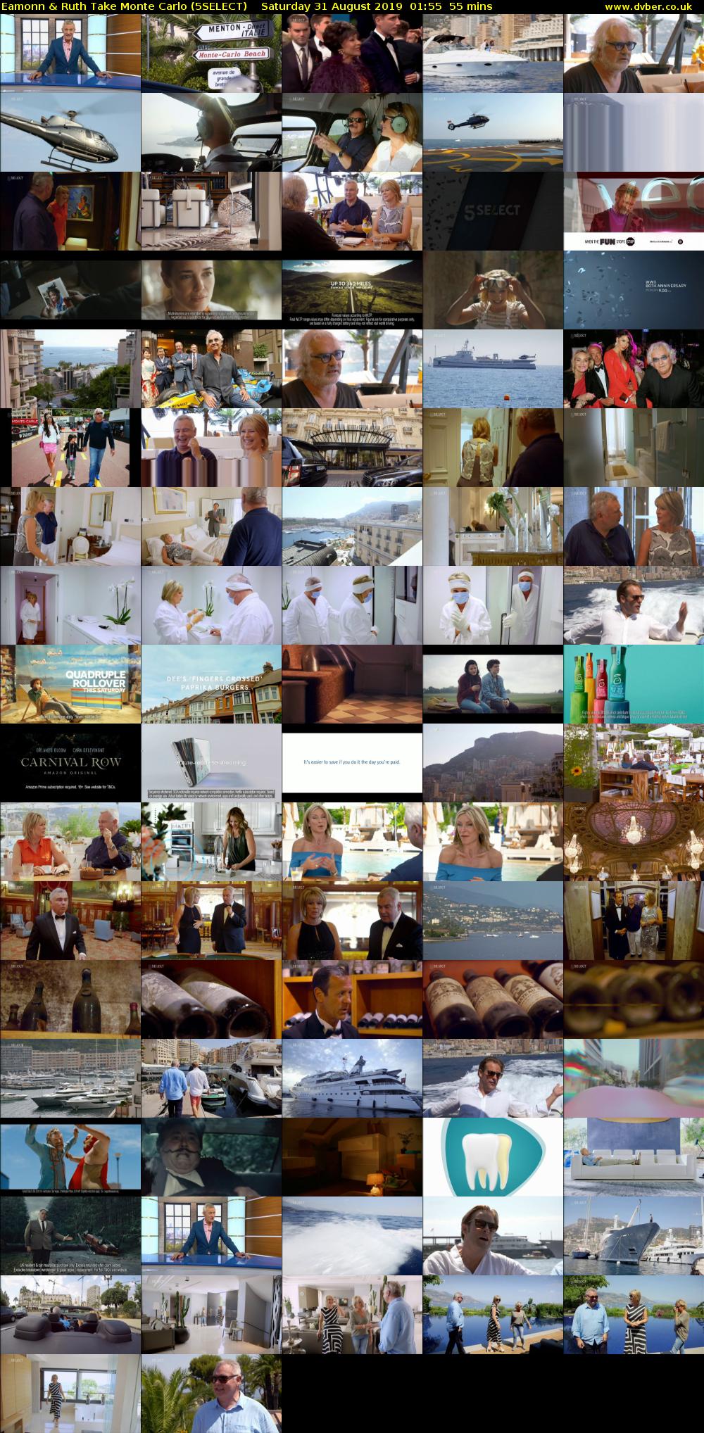 Eamonn & Ruth Take Monte Carlo (5SELECT) Saturday 31 August 2019 01:55 - 02:50