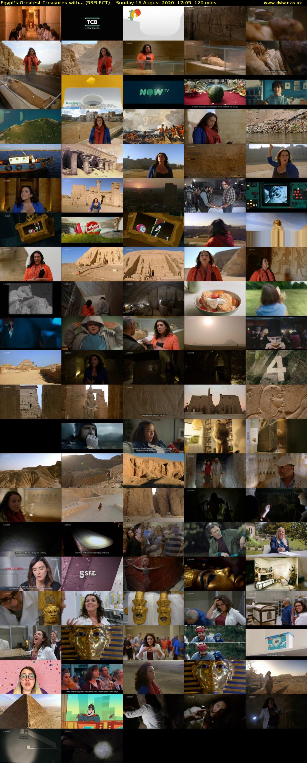 Egypt's Greatest Treasures with... (5SELECT) Sunday 16 August 2020 17:05 - 19:05