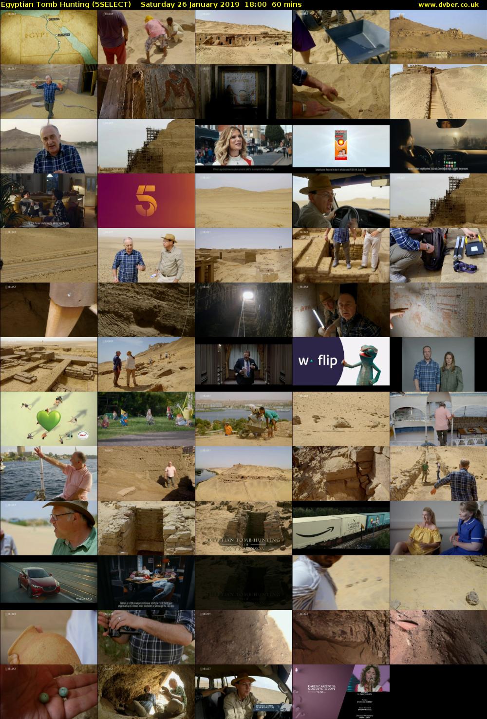 Egyptian Tomb Hunting (5SELECT) Saturday 26 January 2019 18:00 - 19:00