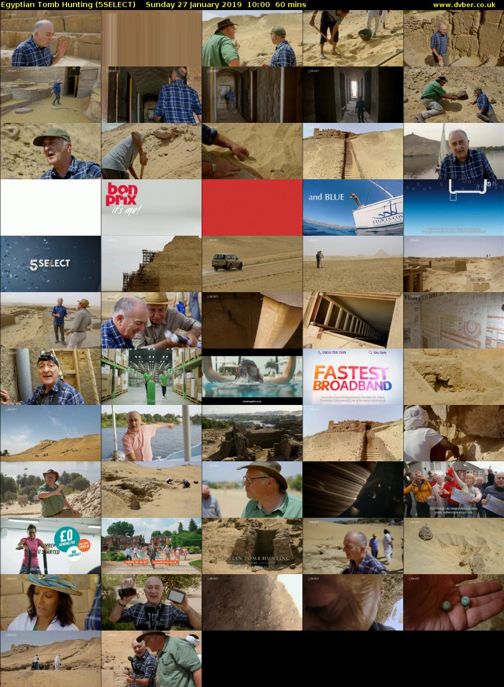 Egyptian Tomb Hunting (5SELECT) Sunday 27 January 2019 10:00 - 11:00