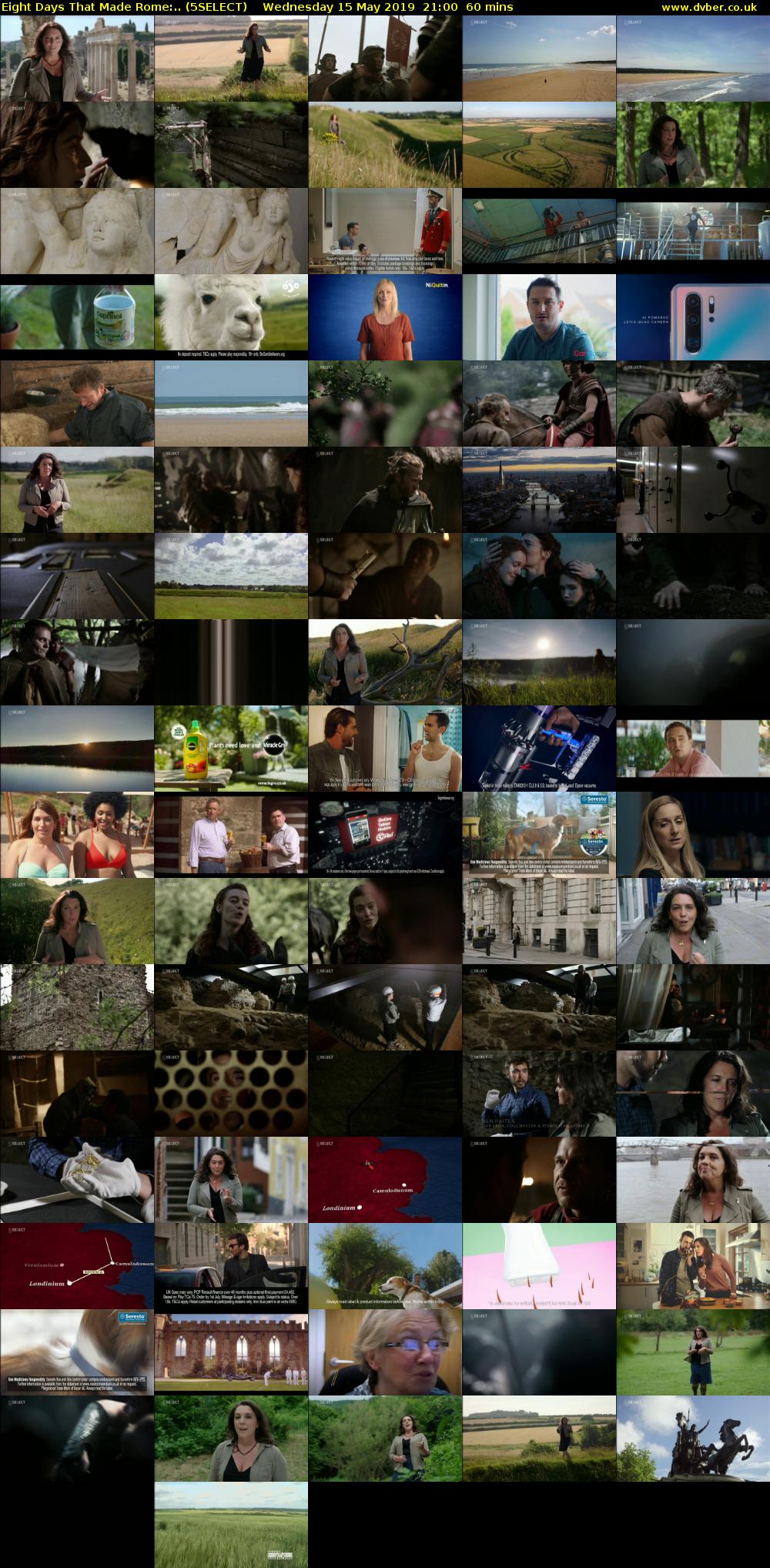 Eight Days That Made Rome:.. (5SELECT) Wednesday 15 May 2019 21:00 - 22:00