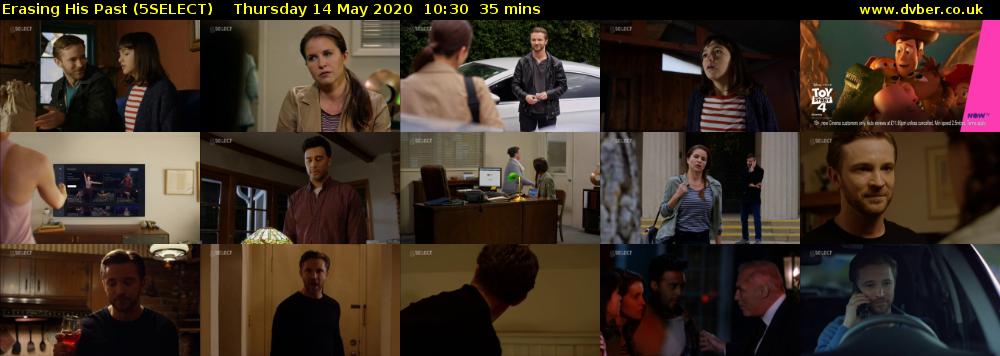 Erasing His Past (5SELECT) Thursday 14 May 2020 10:30 - 11:05
