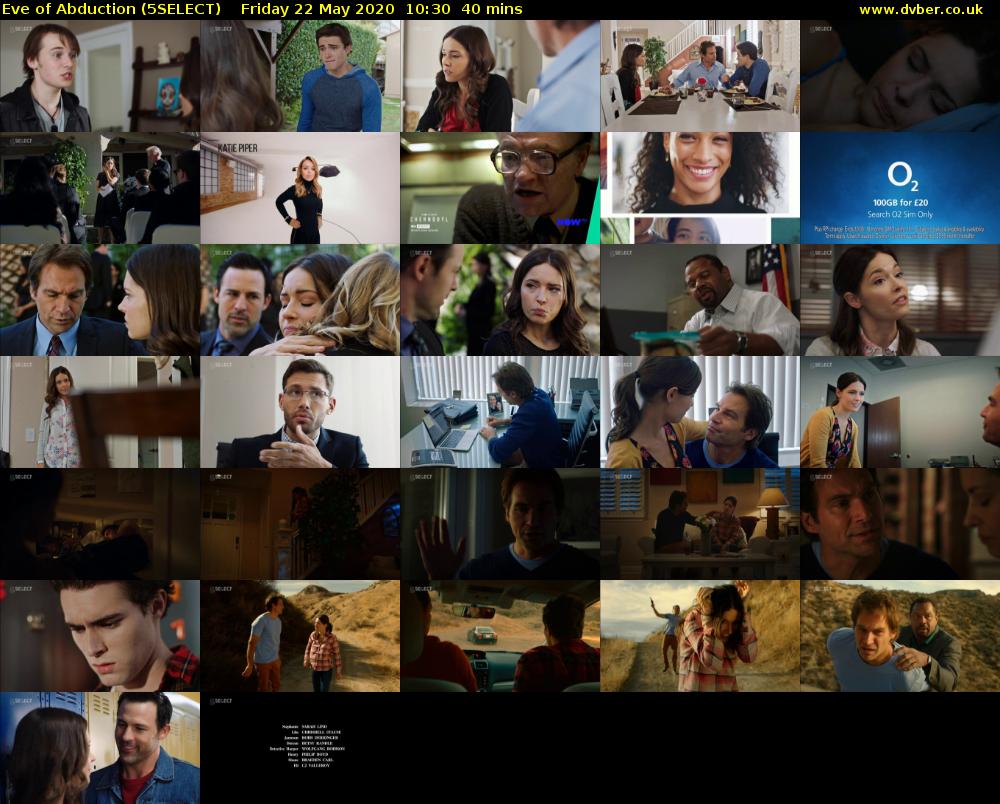 Eve of Abduction (5SELECT) Friday 22 May 2020 10:30 - 11:10