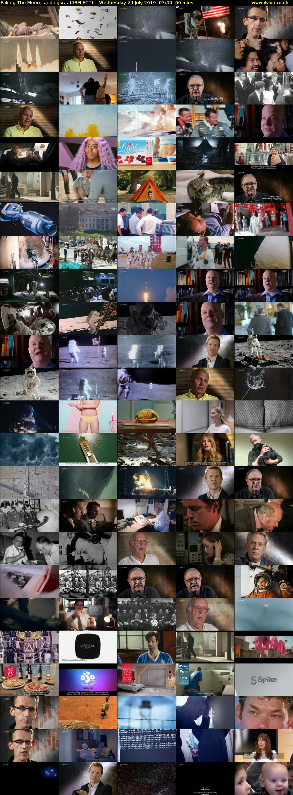 Faking The Moon Landings:... (5SELECT) Wednesday 24 July 2019 03:00 - 04:00