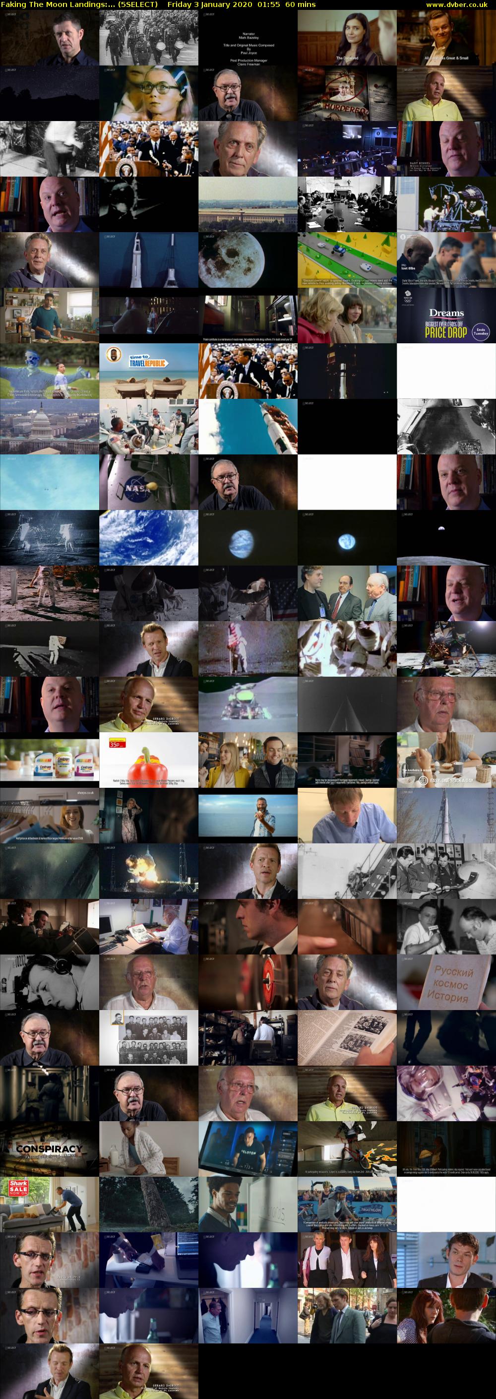 Faking The Moon Landings:... (5SELECT) Friday 3 January 2020 01:55 - 02:55