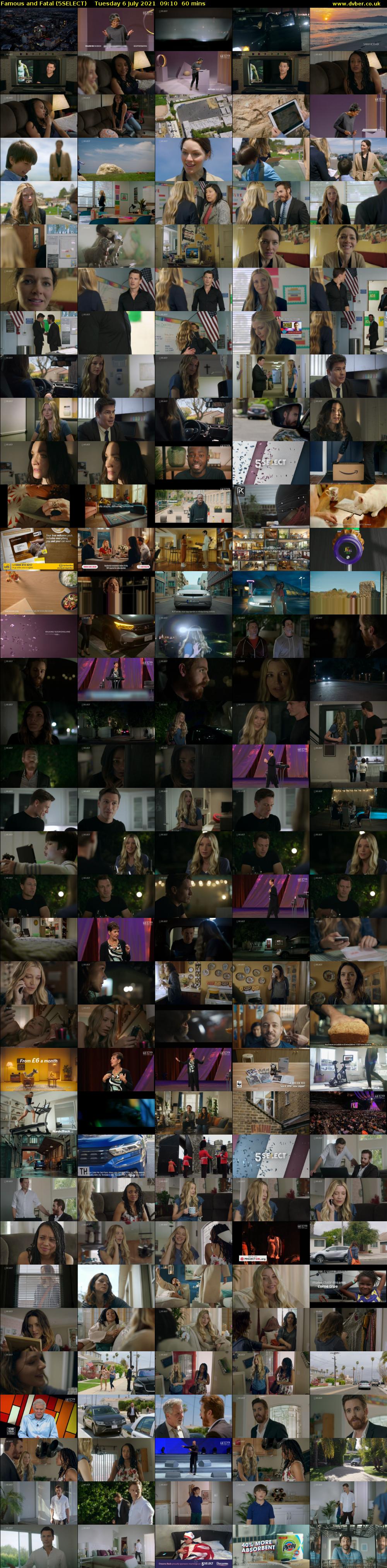 Famous and Fatal (5SELECT) Tuesday 6 July 2021 09:10 - 10:10