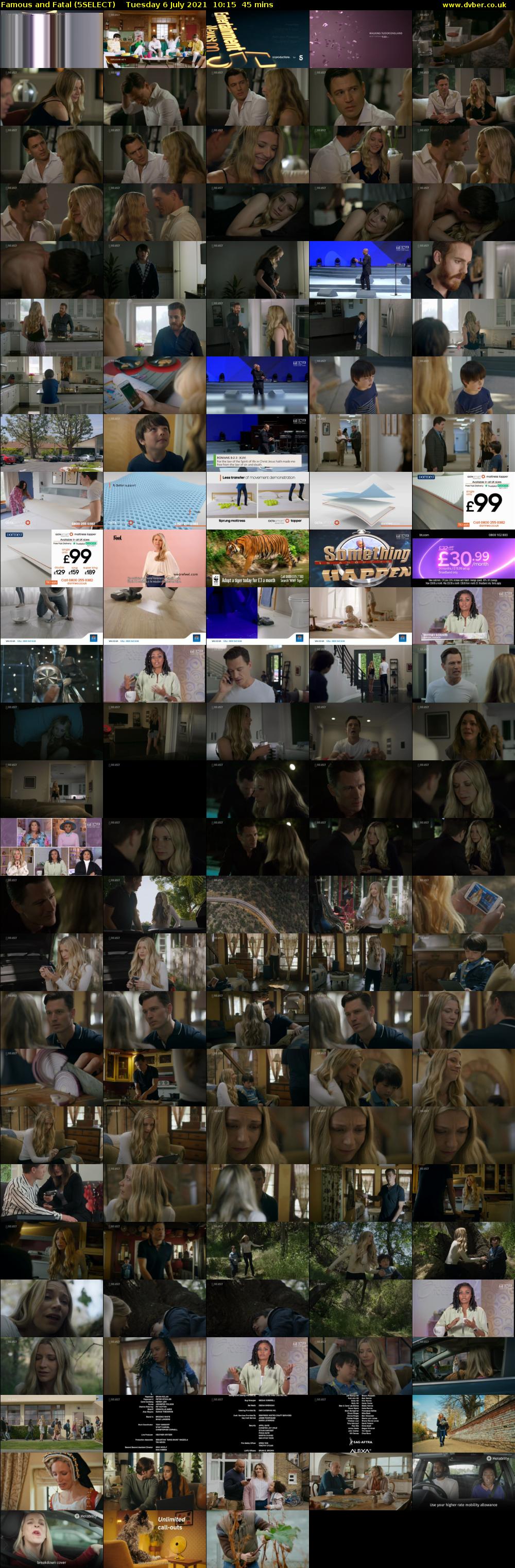 Famous and Fatal (5SELECT) Tuesday 6 July 2021 10:15 - 11:00