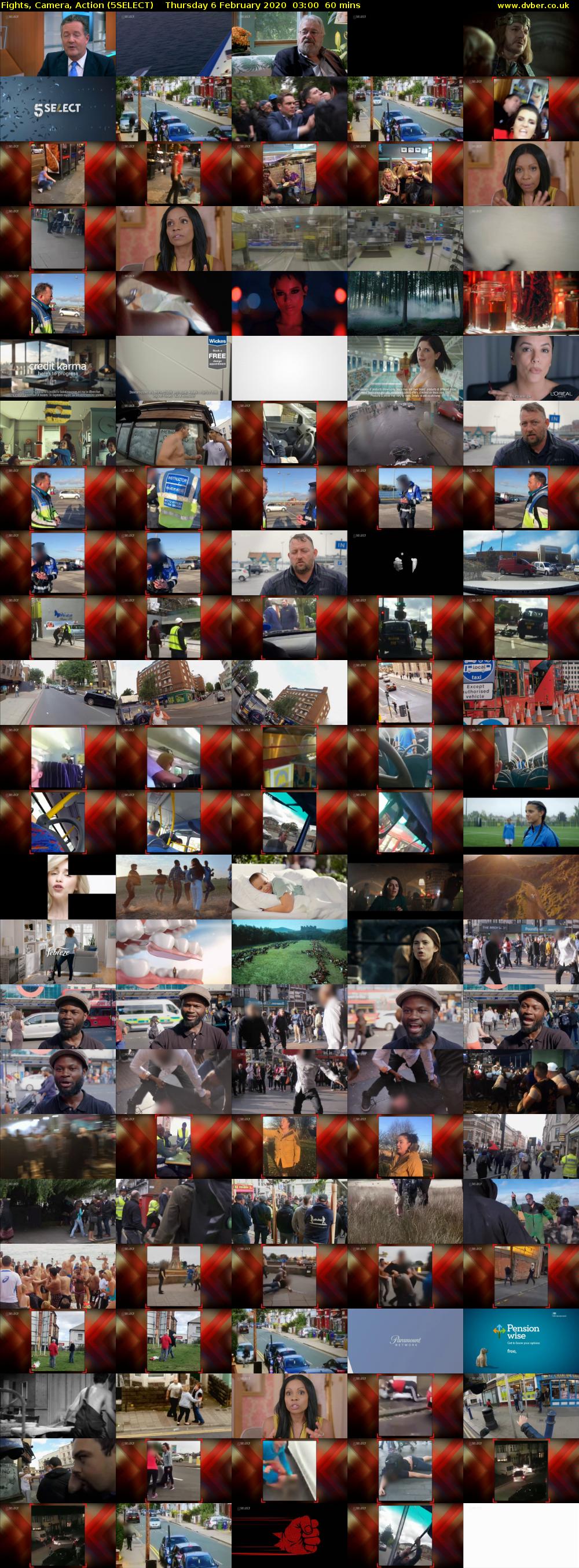 Fights, Camera, Action (5SELECT) Thursday 6 February 2020 03:00 - 04:00