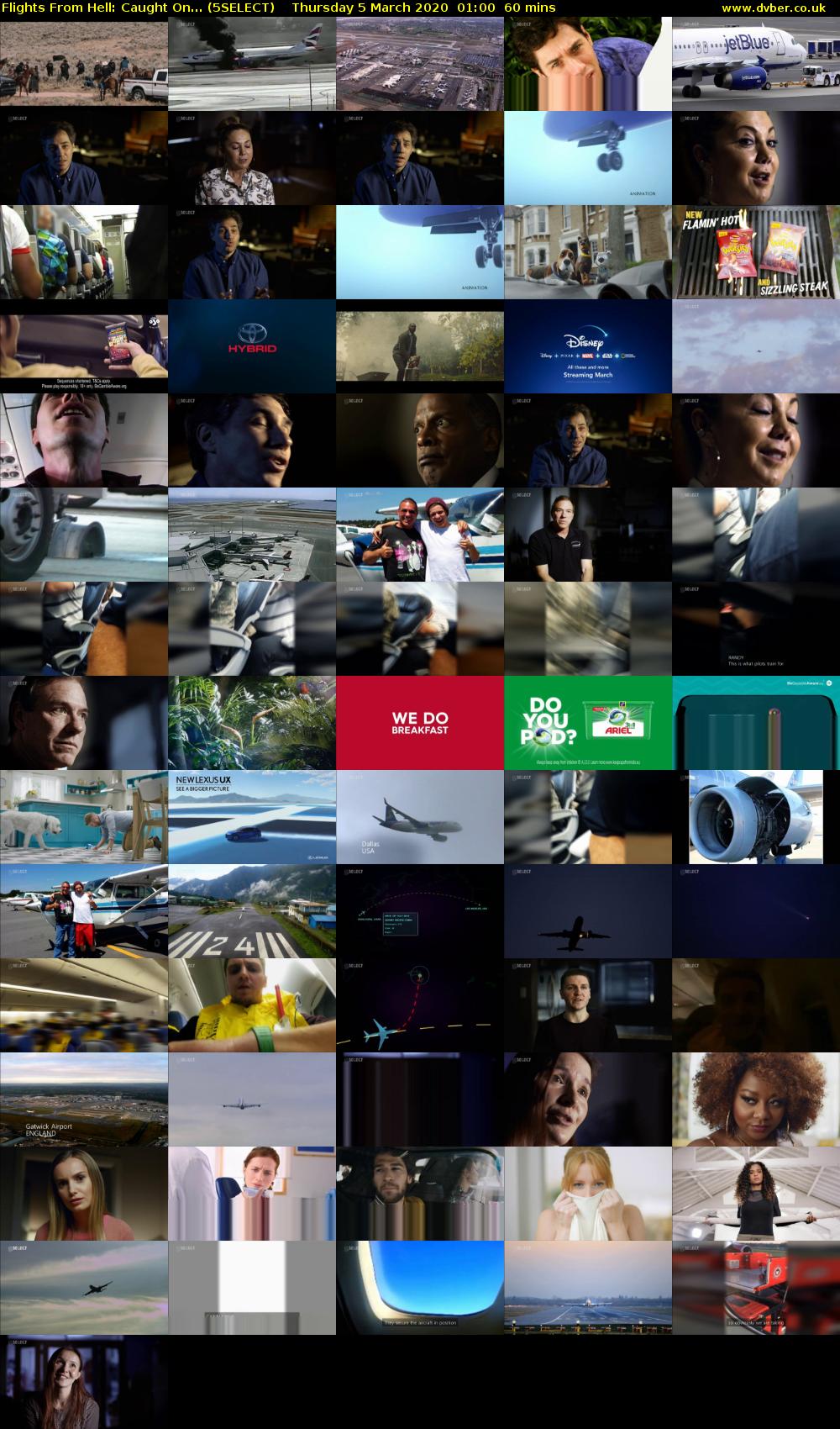 Flights From Hell: Caught On... (5SELECT) Thursday 5 March 2020 01:00 - 02:00