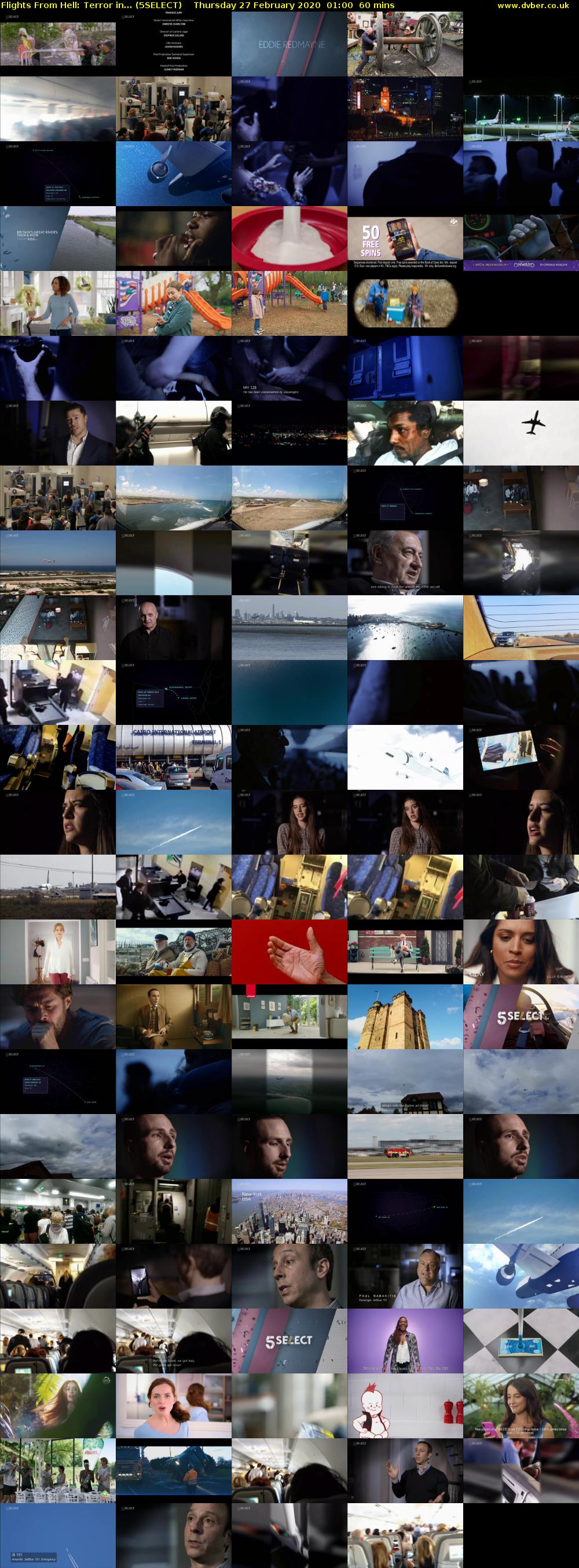 Flights From Hell: Terror in... (5SELECT) Thursday 27 February 2020 01:00 - 02:00