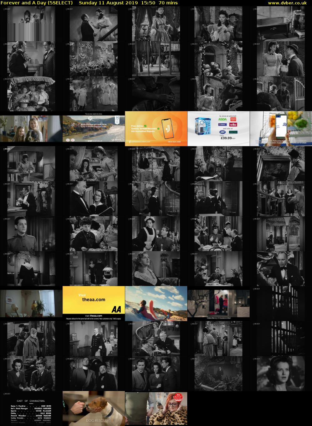 Forever and A Day (5SELECT) Sunday 11 August 2019 15:50 - 17:00