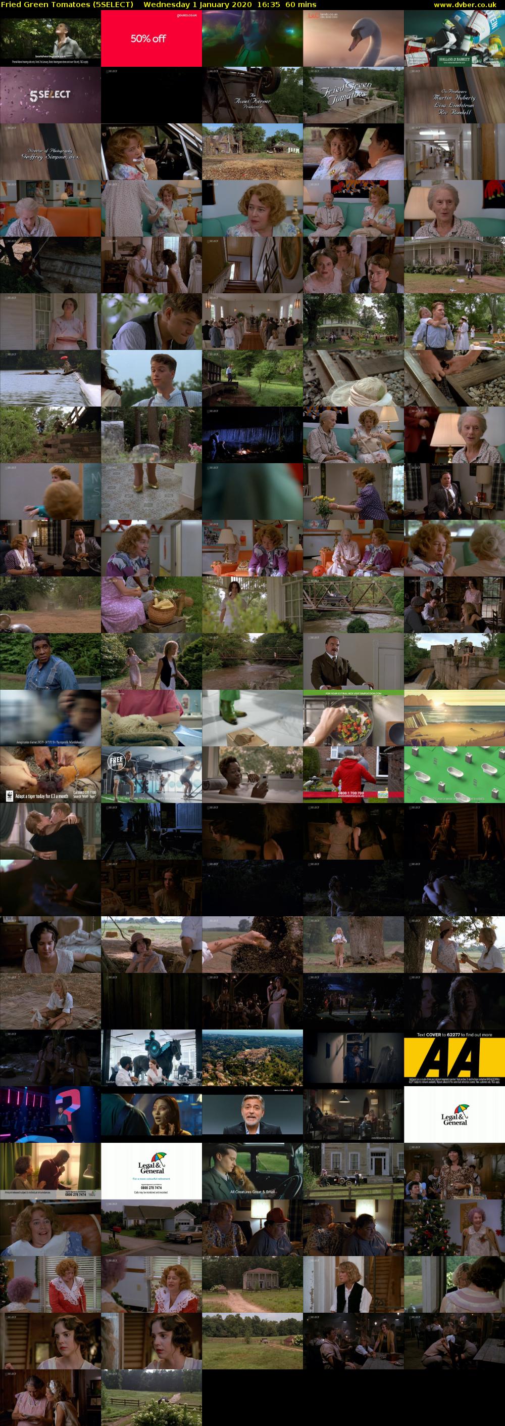 Fried Green Tomatoes (5SELECT) Wednesday 1 January 2020 16:35 - 17:35