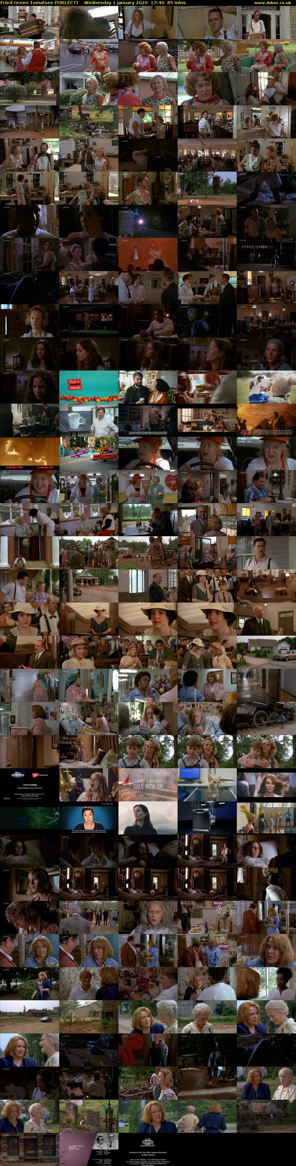 Fried Green Tomatoes (5SELECT) Wednesday 1 January 2020 17:40 - 19:05