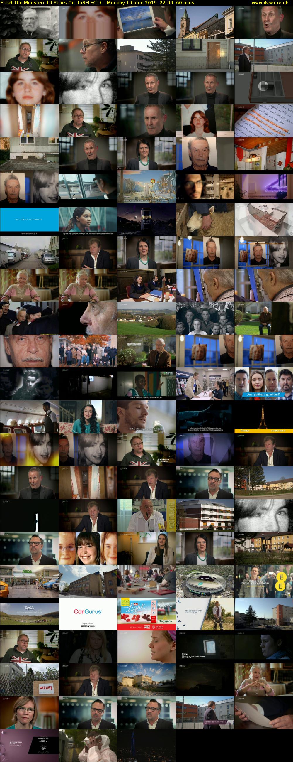 Fritzl-The Monster: 10 Years On  (5SELECT) Monday 10 June 2019 22:00 - 23:00