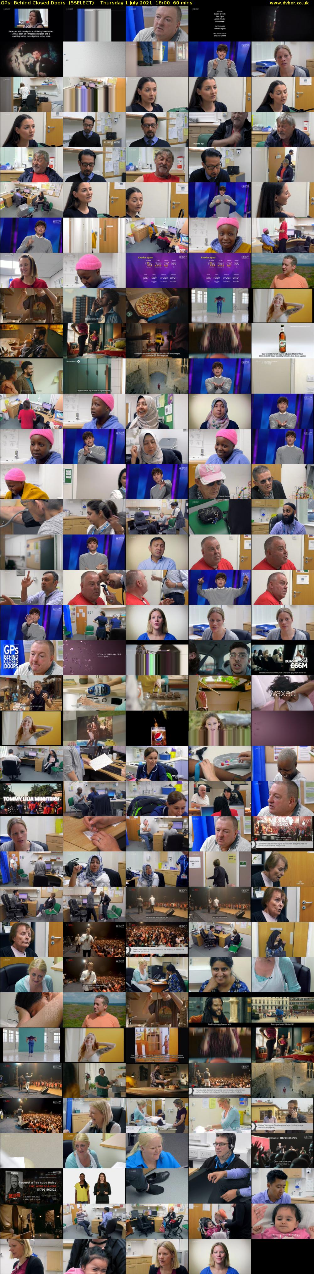 GPs: Behind Closed Doors  (5SELECT) Thursday 1 July 2021 18:00 - 19:00