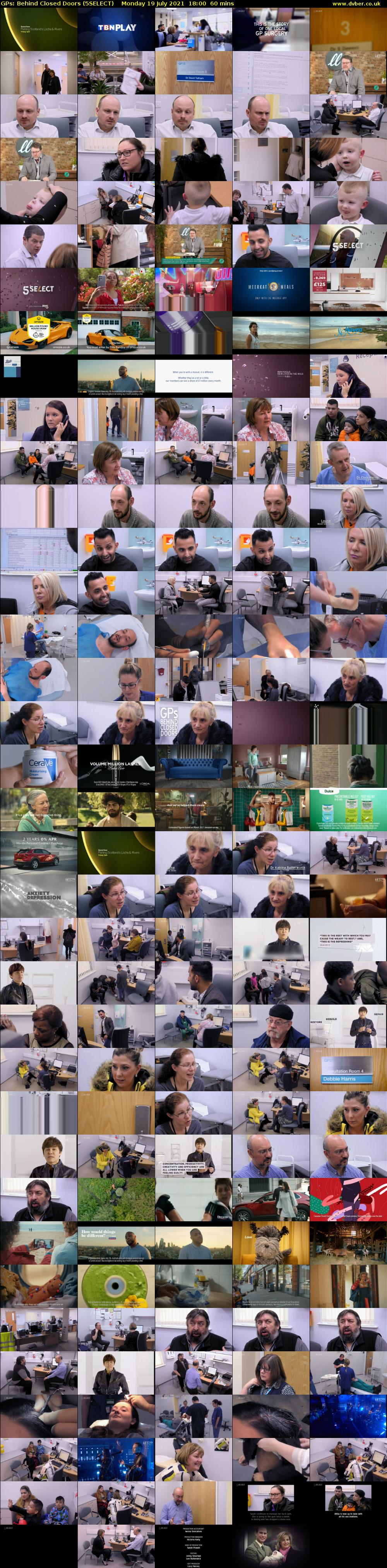 GPs: Behind Closed Doors (5SELECT) Monday 19 July 2021 18:00 - 19:00