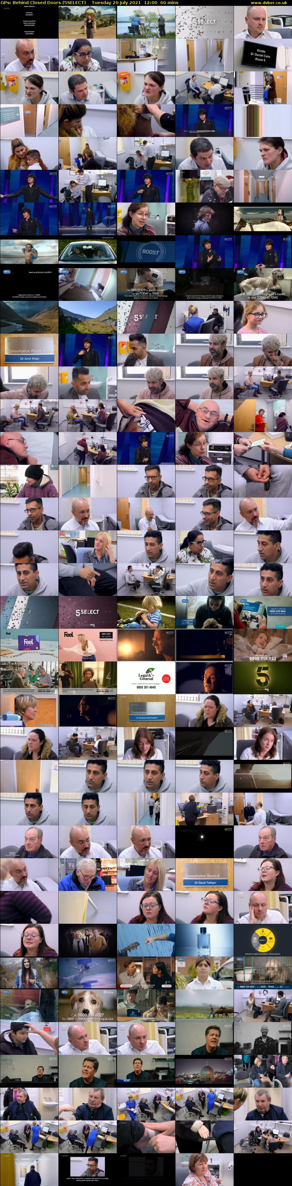 GPs: Behind Closed Doors (5SELECT) Tuesday 20 July 2021 12:00 - 13:00
