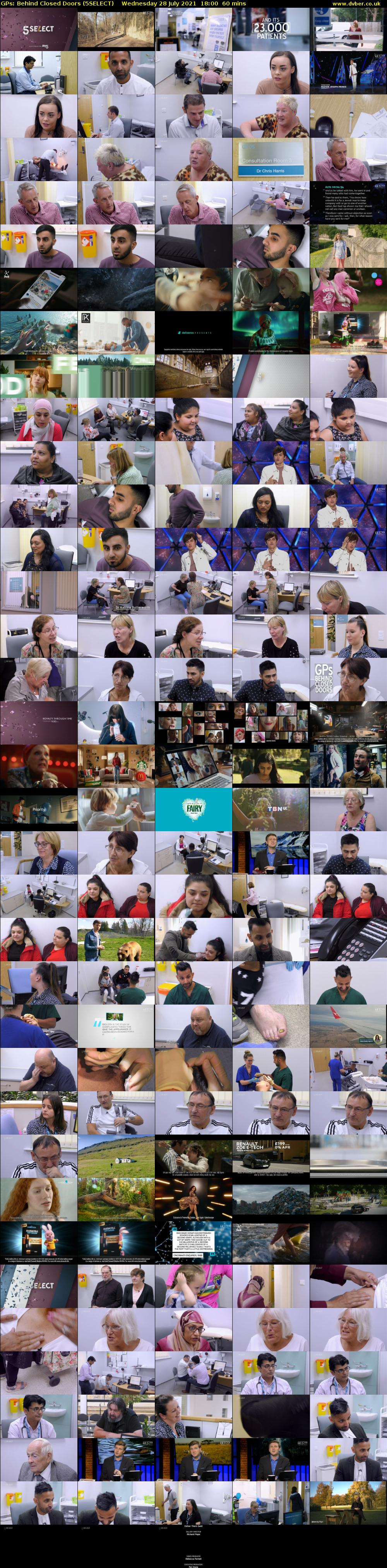 GPs: Behind Closed Doors (5SELECT) Wednesday 28 July 2021 18:00 - 19:00