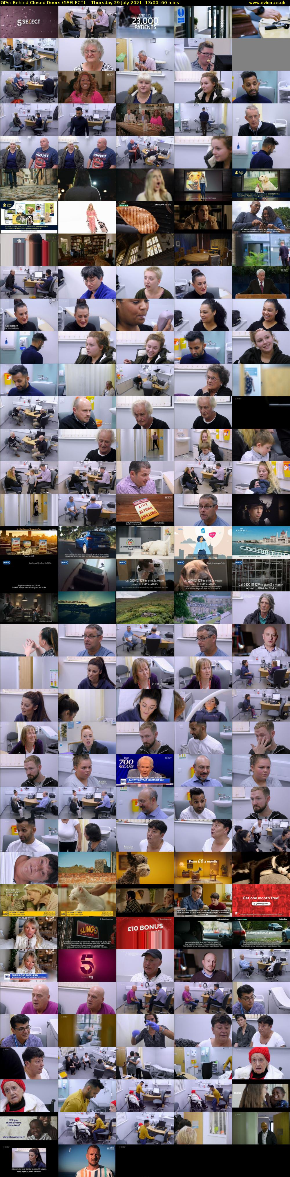 GPs: Behind Closed Doors (5SELECT) Thursday 29 July 2021 13:00 - 14:00