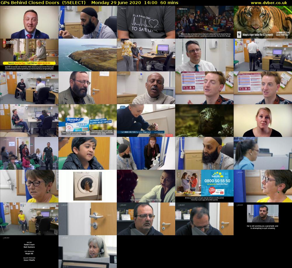 GPs Behind Closed Doors  (5SELECT) Monday 29 June 2020 14:00 - 15:00