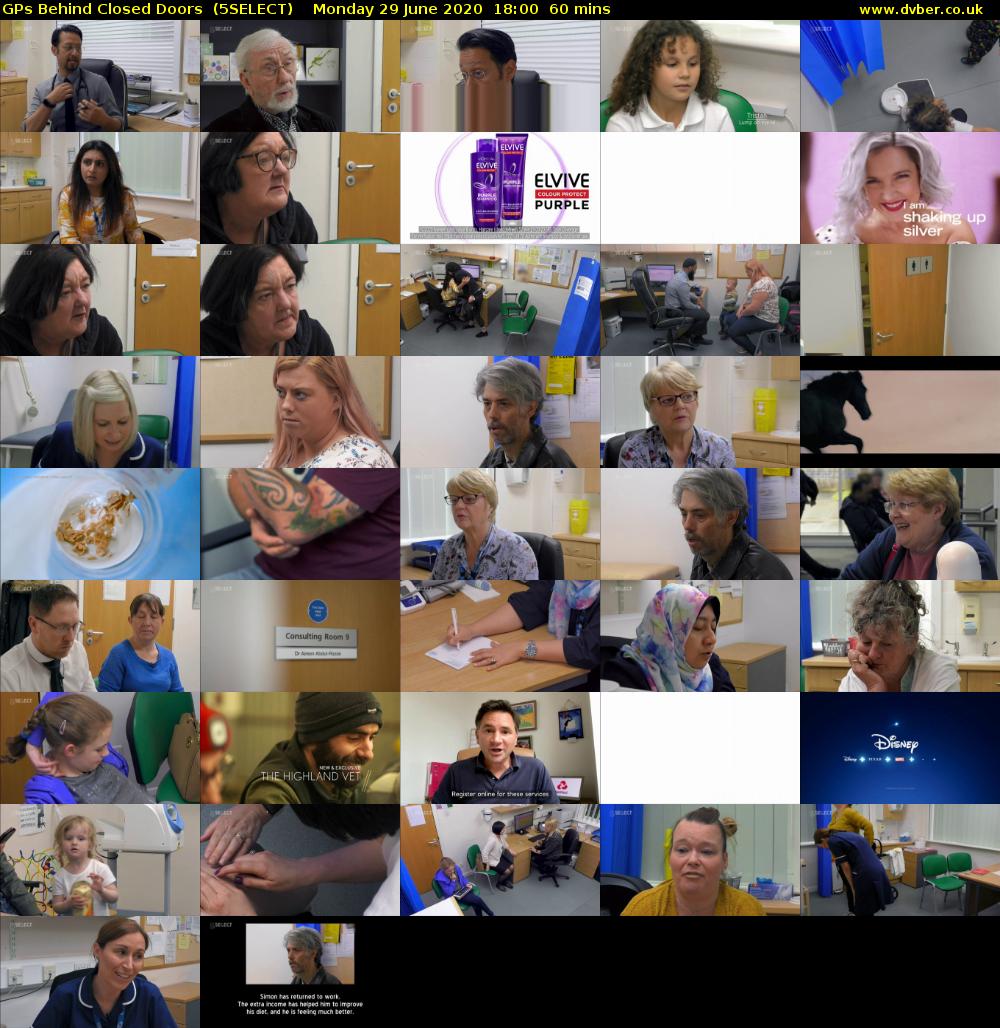 GPs Behind Closed Doors  (5SELECT) Monday 29 June 2020 18:00 - 19:00