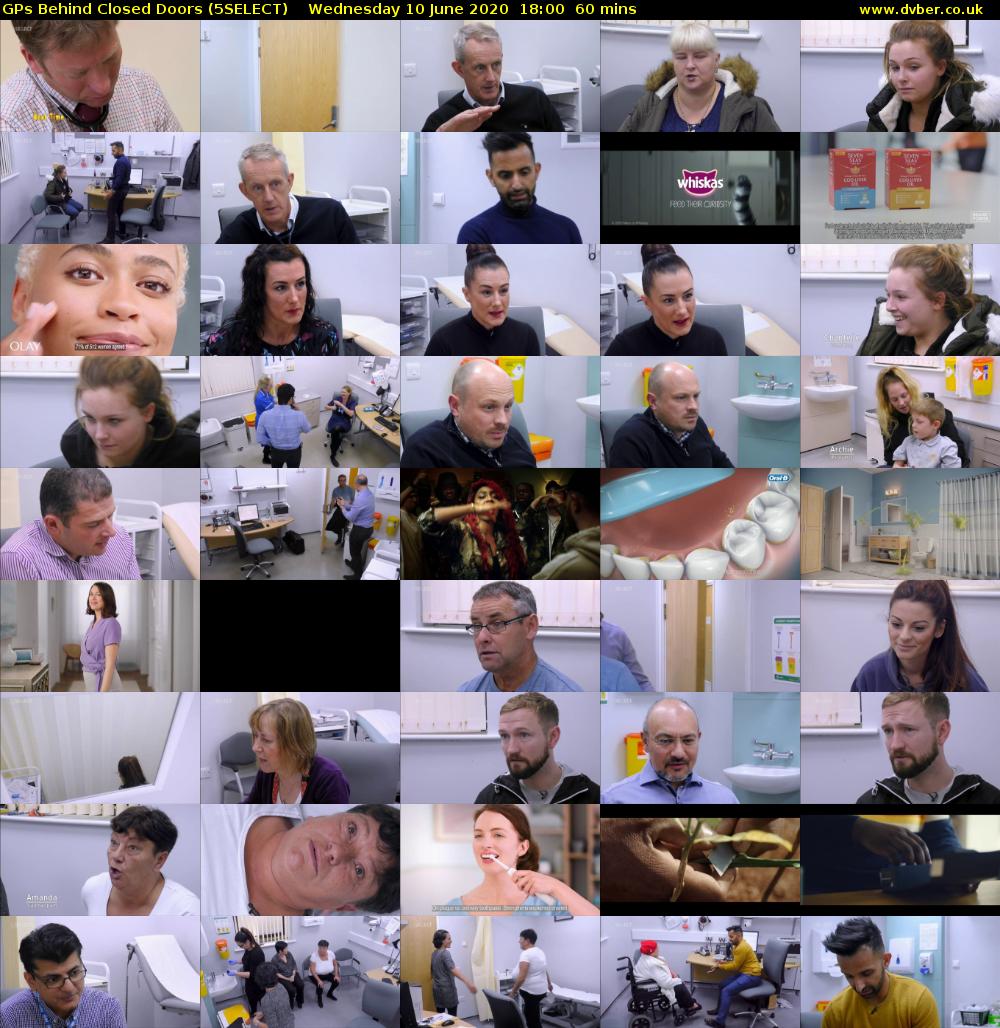 GPs Behind Closed Doors (5SELECT) Wednesday 10 June 2020 18:00 - 19:00