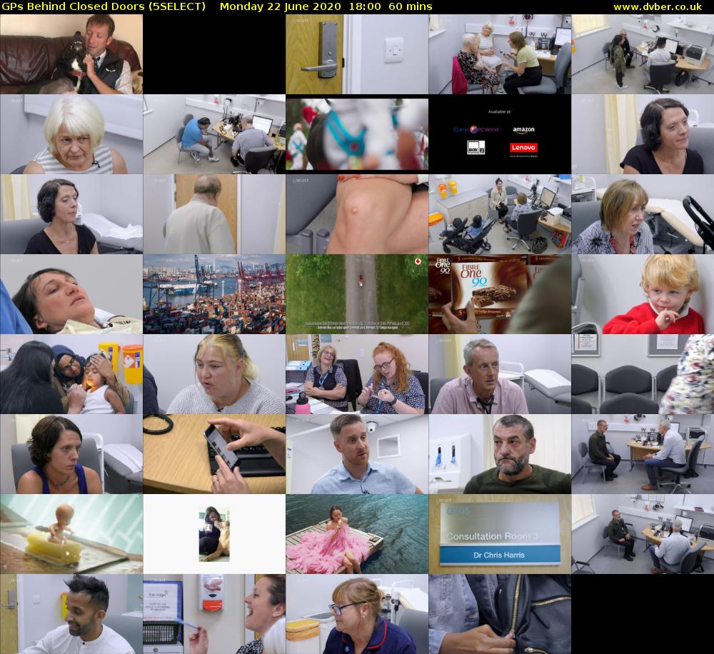 GPs Behind Closed Doors (5SELECT) Monday 22 June 2020 18:00 - 19:00